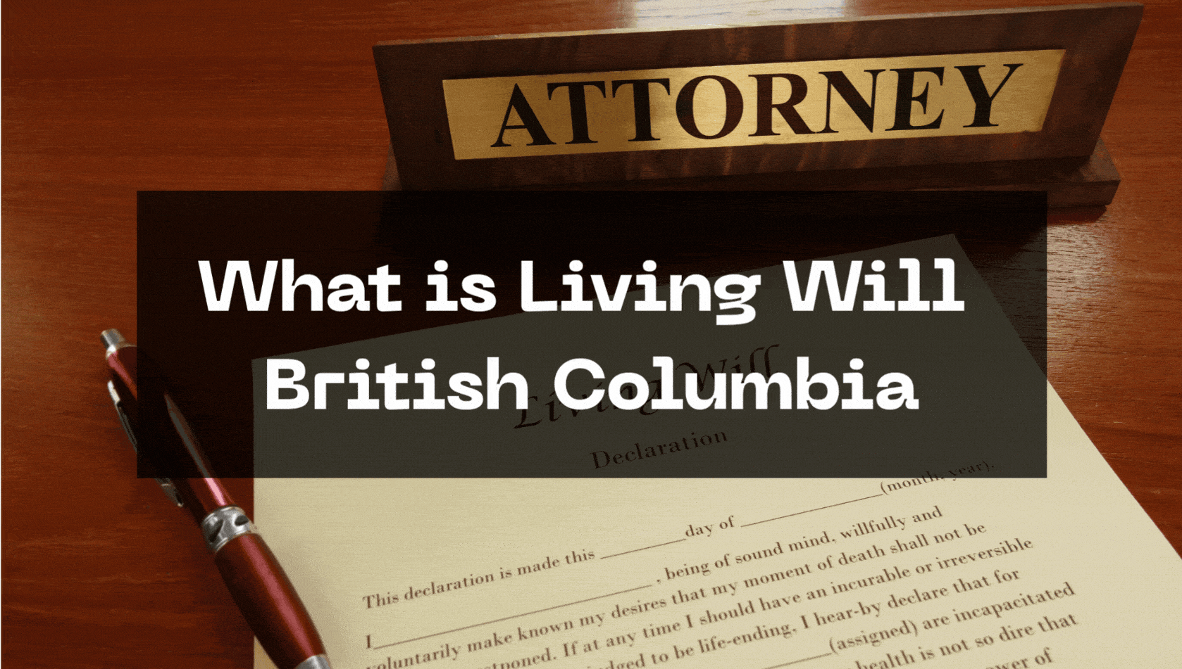 What is living will in bc